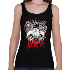 PRINTFASHION SLAYER metal band - Női atléta - Fekete