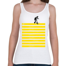 PRINTFASHION Slide on stripes - Női atléta - Fehér