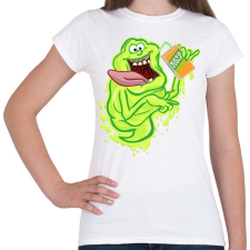 PRINTFASHION Slime - Női póló - Fehér női póló