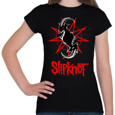 PRINTFASHION slipknot2 - Női póló - Fekete