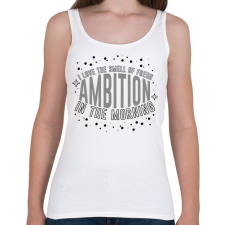 PRINTFASHION Smell of fresh ambition - Női atléta - Fehér női trikó