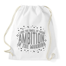 PRINTFASHION Smell of fresh ambition - Sportzsák, Tornazsák - Fehér tornazsák