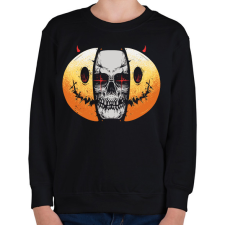 PRINTFASHION Smile - Gyerek pulóver - Fekete gyerek pulóver, kardigán