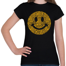 PRINTFASHION Smile - Női póló - Fekete