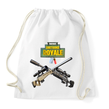 PRINTFASHION Snipers Fortnite - Sportzsák, Tornazsák - Fehér tornazsák