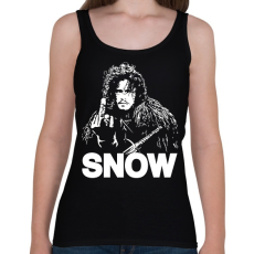 PRINTFASHION SNOW - Női atléta - Fekete