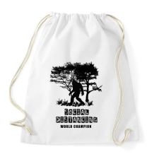 PRINTFASHION SOCIAL DISTANCING WB - Sportzsák, Tornazsák - Fehér tornazsák