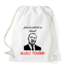 PRINTFASHION soha ne add fel az álmod - Sportzsák, Tornazsák - Fehér