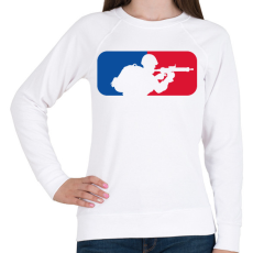 PRINTFASHION Soldier - Női pulóver - Fehér