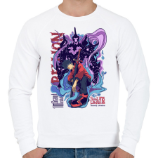 PRINTFASHION Solo Leveling - Férfi pulóver - Fehér férfi pulóver, kardigán