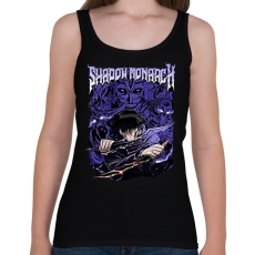 PRINTFASHION Solo Leveling - Női atléta - Fekete