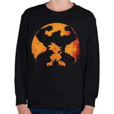 PRINTFASHION Son goku oozaru - Gyerek pulóver - Fekete gyerek pulóver, kardigán