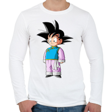 PRINTFASHION Son Gotan - Férfi hosszú ujjú póló - Fehér férfi póló