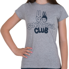PRINTFASHION Sonny Angel Club - Női póló - Sport szürke női póló