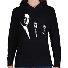 PRINTFASHION Sopranos - Női kapucnis pulóver - Fekete női pulóver, kardigán