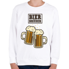 PRINTFASHION Sörtestvérek - Gyerek pulóver - Fehér gyerek pulóver, kardigán