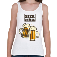 PRINTFASHION Sörtestvérek - Női atléta - Fehér