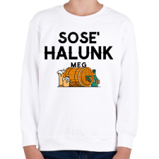 PRINTFASHION SOSE' HALUNK MEG - Gyerek pulóver - Fehér gyerek pulóver, kardigán