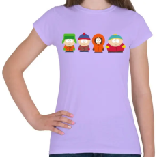 PRINTFASHION South Park - Női póló - Viola