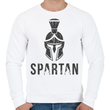 PRINTFASHION Spartan - Férfi pulóver - Fehér férfi pulóver, kardigán