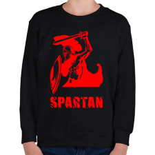 PRINTFASHION spartan - Gyerek pulóver - Fekete gyerek pulóver, kardigán