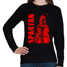 PRINTFASHION spartan - Női pulóver - Fekete