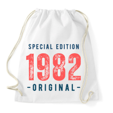 PRINTFASHION Special edition 1982 original - Sportzsák, Tornazsák - Fehér tornazsák