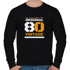 PRINTFASHION Special edition original 80 - Férfi pulóver - Fekete