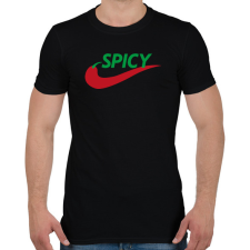 PRINTFASHION Spicy - Férfi póló - Fekete férfi póló