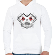 PRINTFASHION spikehead_1 - Férfi kapucnis pulóver - Fehér