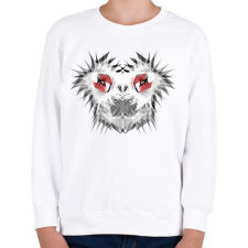 PRINTFASHION spikehead_1 - Gyerek pulóver - Fehér gyerek pulóver, kardigán