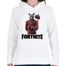 PRINTFASHION Splinter - fortnite - Női kapucnis pulóver - Fehér női pulóver, kardigán