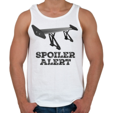 PRINTFASHION Spoiler alert - Férfi atléta - Fehér atléta, trikó