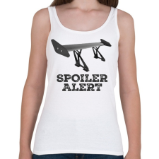 PRINTFASHION Spoiler alert - Női atléta - Fehér női trikó