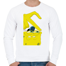 PRINTFASHION spongyabob és patrick páros minta barátoknak - Férfi pulóver - Fehér
