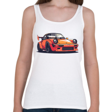 PRINTFASHION Sport autó  - Női atléta - Fehér