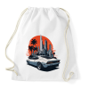 PRINTFASHION Sport autó - Sportzsák, Tornazsák - Fehér