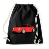 PRINTFASHION sport autó - Sportzsák, Tornazsák - Fekete