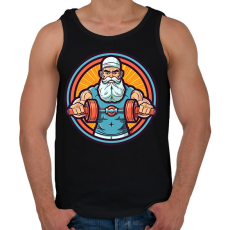 PRINTFASHION Sport - Férfi atléta - Fekete