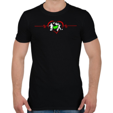 PRINTFASHION Sport - Férfi póló - Fekete férfi póló