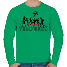 PRINTFASHION Squad Goals - Férfi pulóver - Zöld férfi pulóver, kardigán