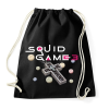 PRINTFASHION Squid Game 3 - Sportzsák, Tornazsák - Fekete