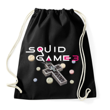 PRINTFASHION Squid Game 3 - Sportzsák, Tornazsák - Fekete tornazsák