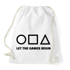 PRINTFASHION SQUID GAME 4 - Sportzsák, Tornazsák - Fehér tornazsák