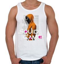 PRINTFASHION squid game art 2 - Férfi atléta - Fehér atléta, trikó