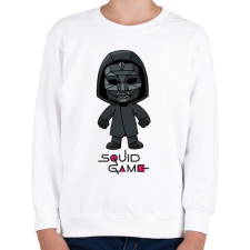 PRINTFASHION Squid Game Doll - Gyerek pulóver - Fehér gyerek pulóver, kardigán