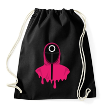 PRINTFASHION Squid Game Doll kör - Sportzsák, Tornazsák - Fekete tornazsák
