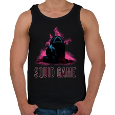 PRINTFASHION squid game - Férfi atléta - Fekete atléta, trikó