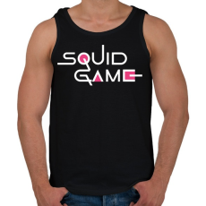 PRINTFASHION Squid Game - Férfi atléta - Fekete