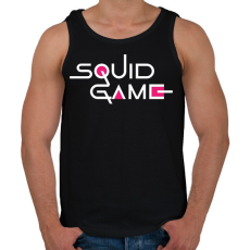 PRINTFASHION Squid Game - Férfi atléta - Fekete